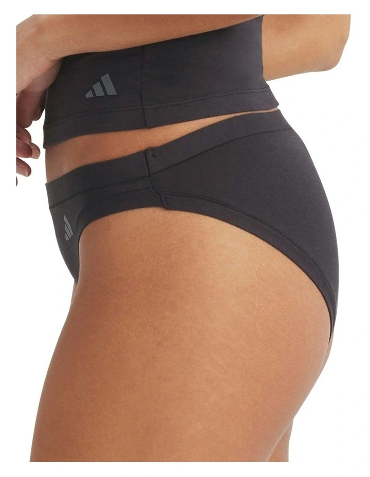 2 Pack Active Modal Comfort Bikini Brief Underwear in Black image 4