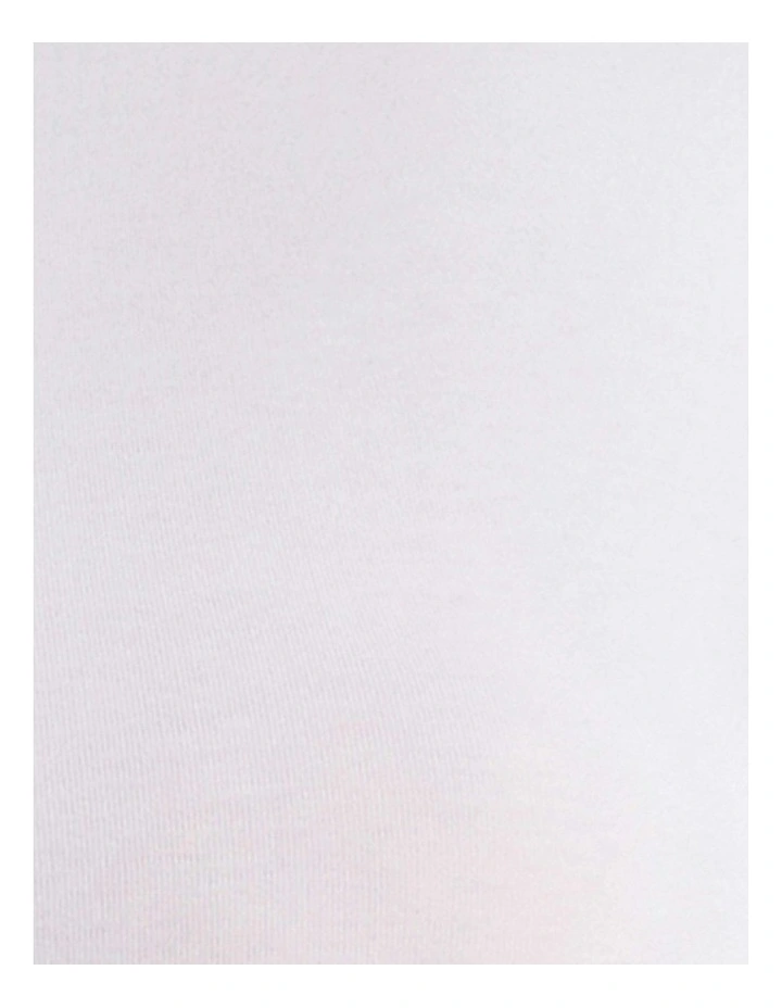 2 Pack Active Modal Comfort T-Shirt With Cotton in White image 6