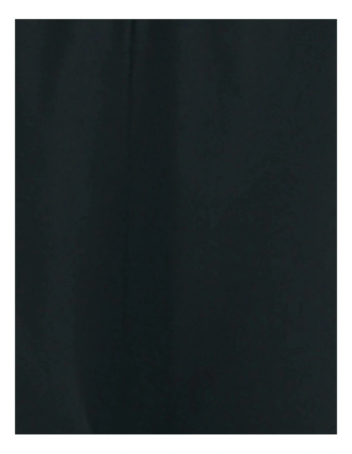 Active Essentials Cotton Stripes Woven Boxer Underwear in Black image 7