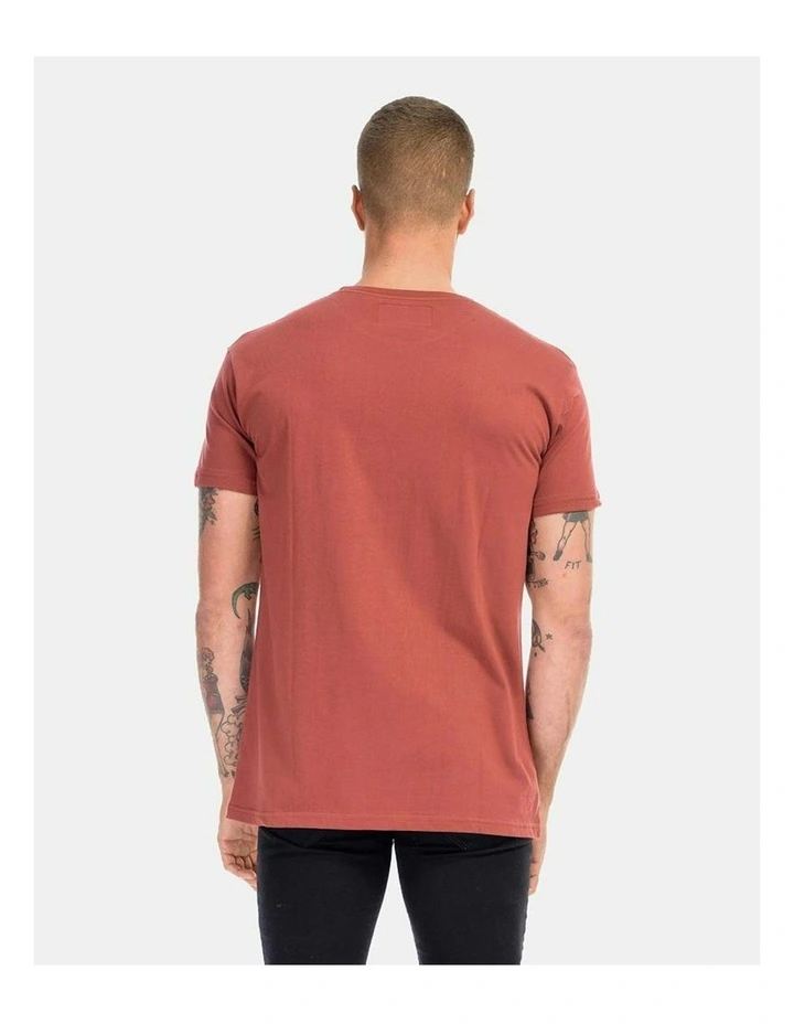 Deluxe Tee in Rust image 2