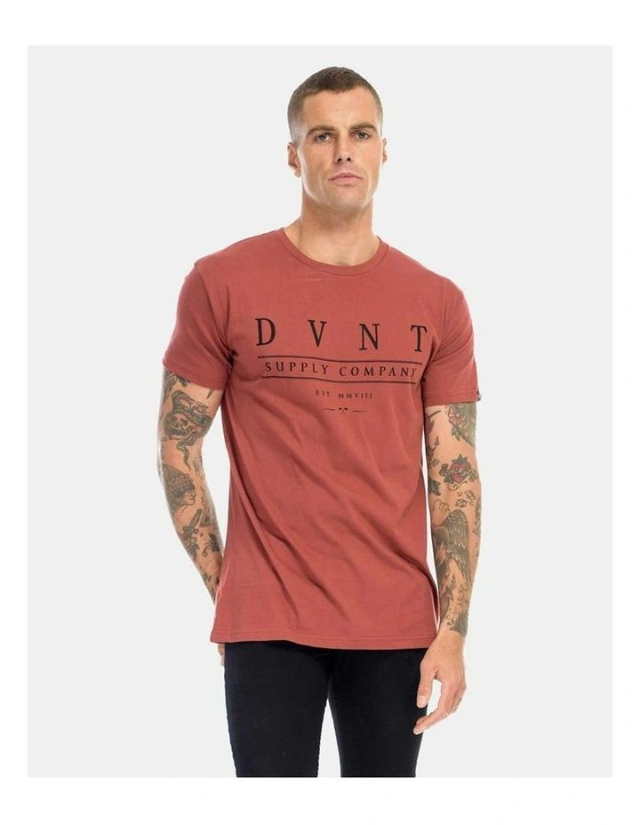 Deluxe Tee in Rust image 3