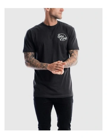 East Coast Tee in Charcoal