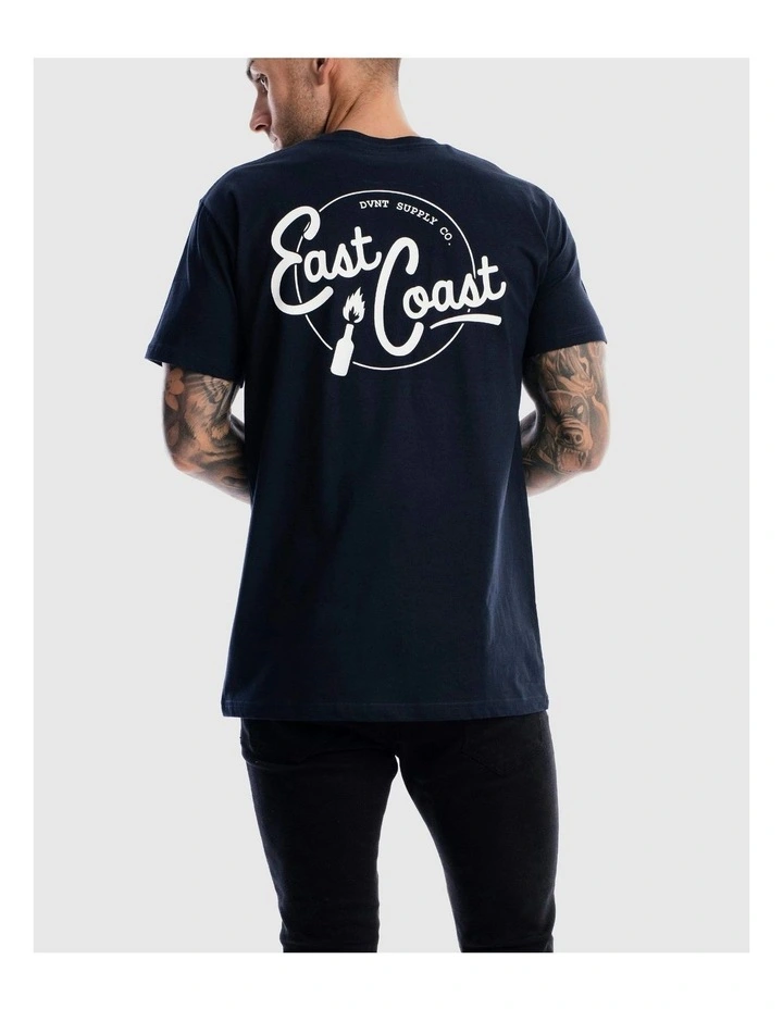 East Coast Tee in Ink image 3