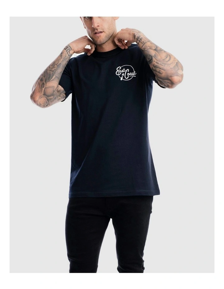 East Coast Tee in Ink image 5