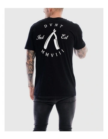 Rough Cuts Tee in Black