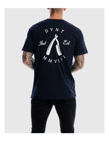 Rough Cuts Tee in Ink