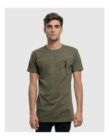 Emblem 2.0 Tee in Olive