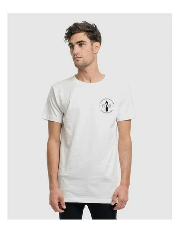 Emblem 2.0 Tee in White