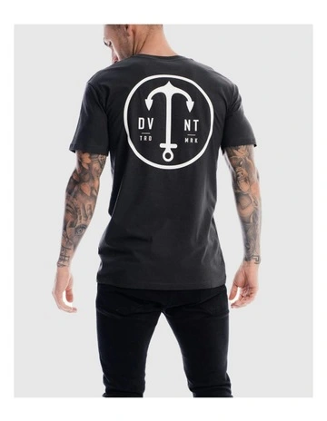 Dive Deep Tee in Charcoal