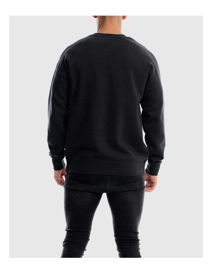 Vintage Craft Crewneck Sweater in Black image 2