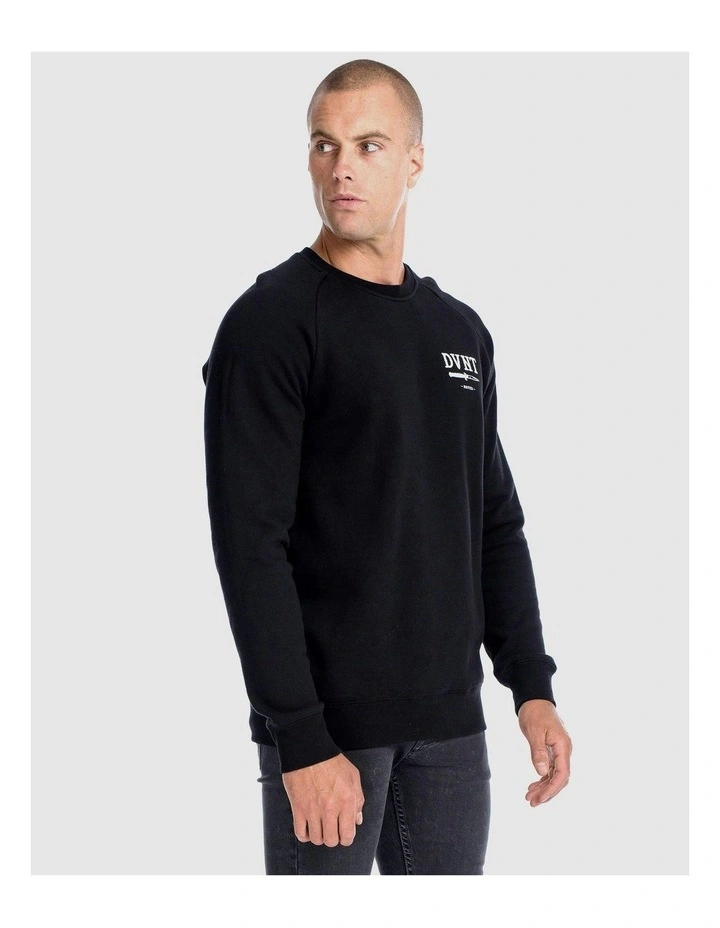 Switchblade Crewneck Sweater in Black image 5