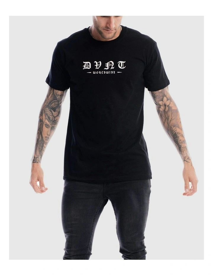 Worldwide Tee in Black image 2