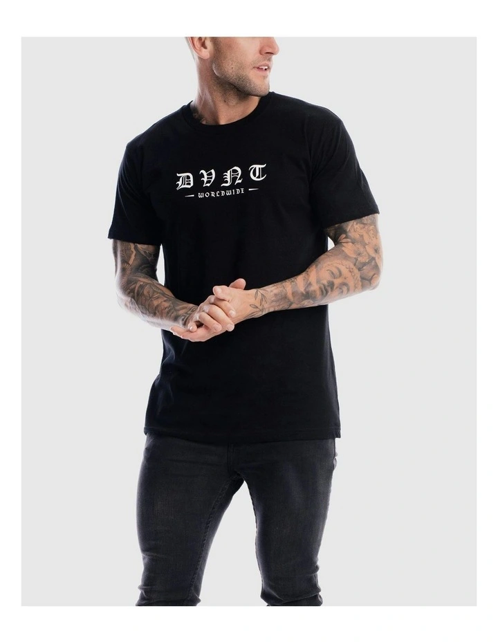 Worldwide Tee in Black image 3