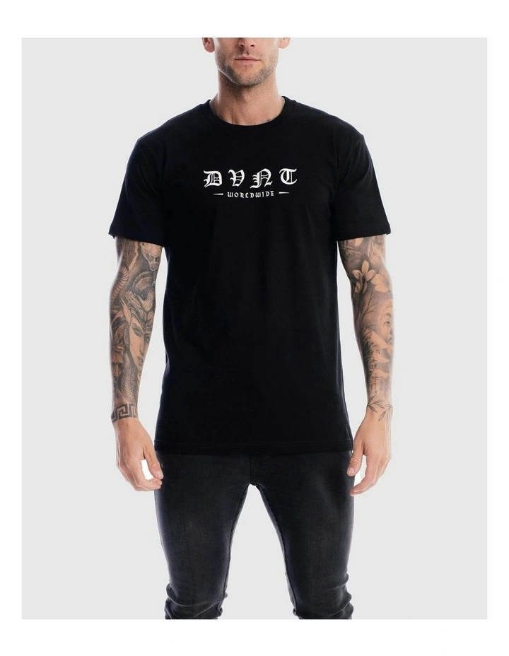 Worldwide Tee in Black image 5