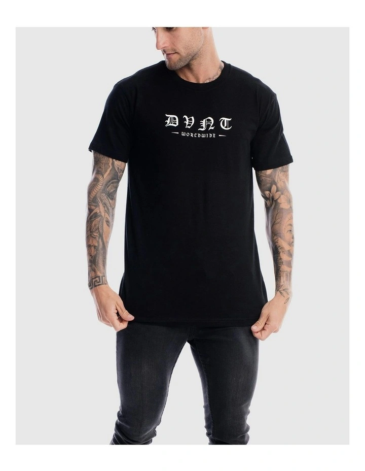 Worldwide Tee in Black image 6