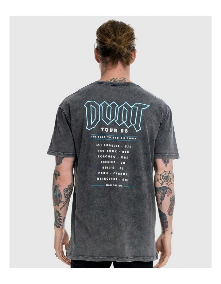 Dvnt DVNT Tour 08 Tee in Grey | MYER