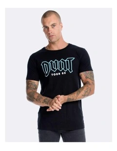 Tour 08 Tee in Black