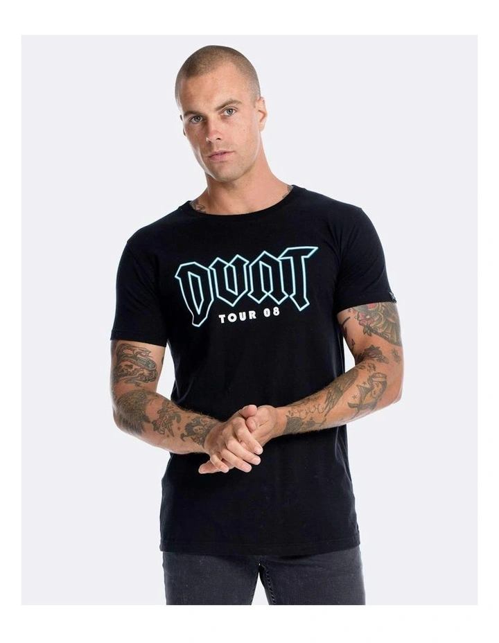 Tour 08 Tee in Black image 1