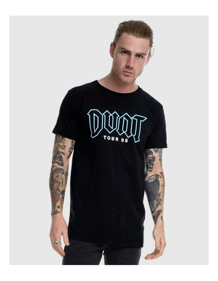 Tour 08 Tee in Black image 6