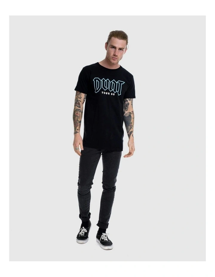 Tour 08 Tee in Black image 7