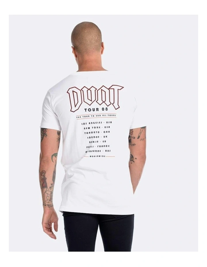 Tour 08 Tee in White image 2