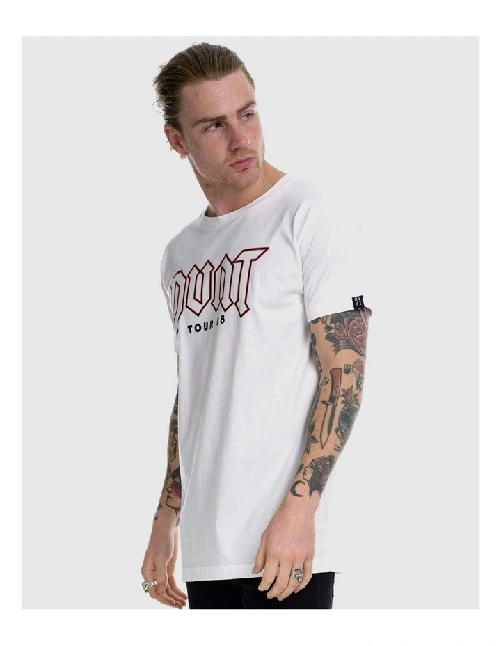 Tour 08 Tee in White image 6