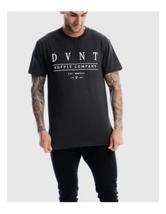 Deluxe Tee in Charcoal