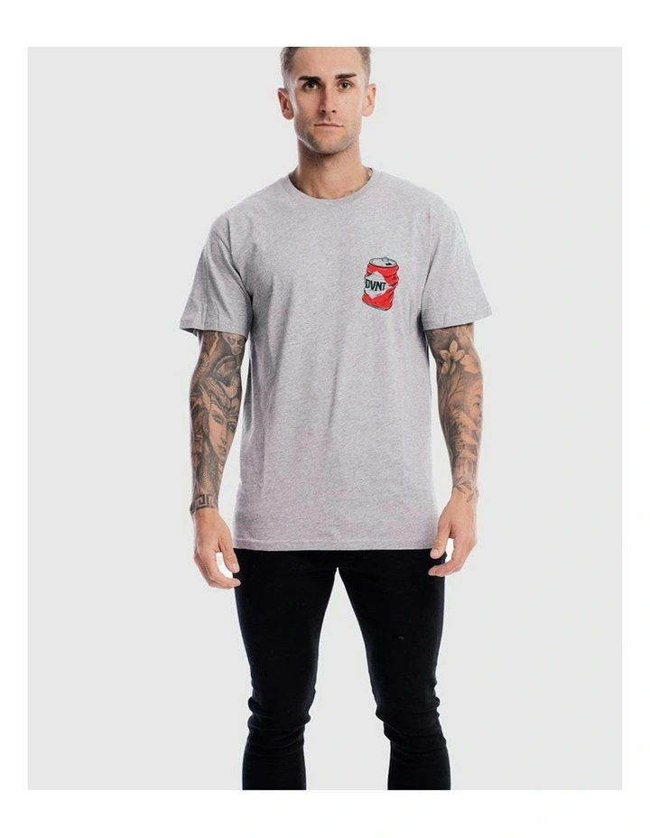 Crushin It Tee in Grey Marle image 3