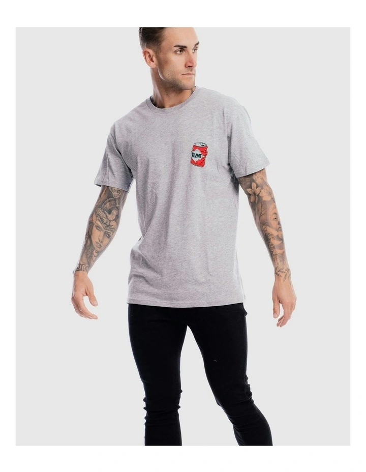 Crushin It Tee in Grey Marle image 5
