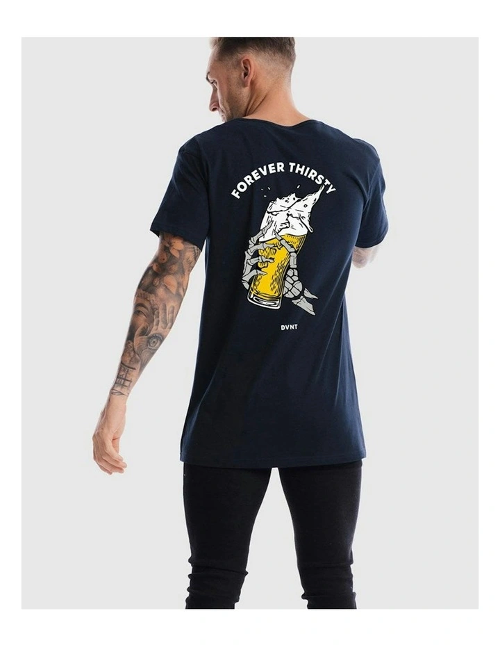 Forever Thirsty Tee in ink image 2