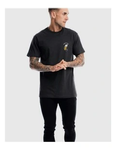 Forever Thirsty Tee in Charcoal