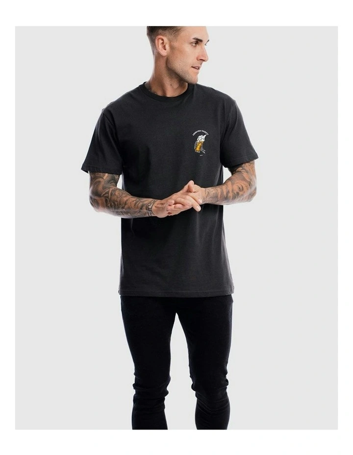 Forever Thirsty Tee in Charcoal image 1