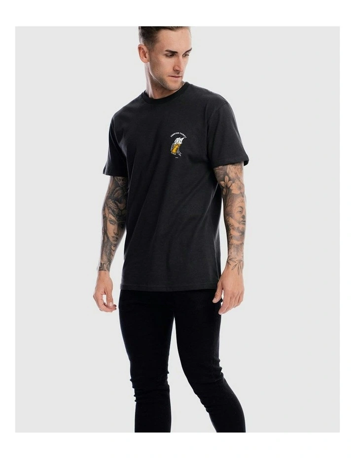 Forever Thirsty Tee in Charcoal image 3