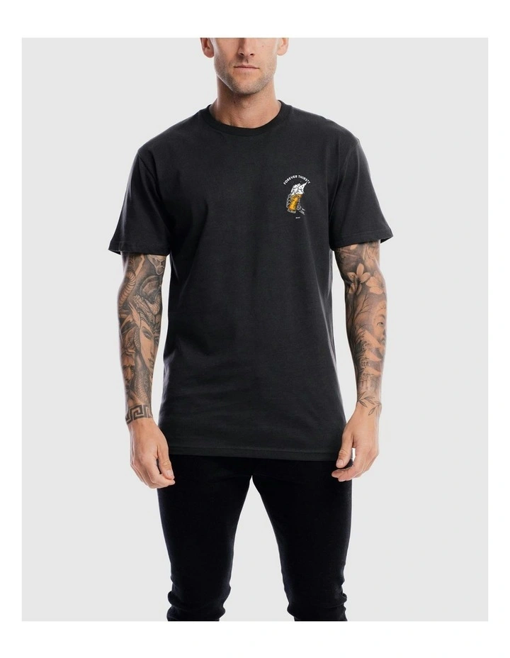 Forever Thirsty Tee in Charcoal image 5