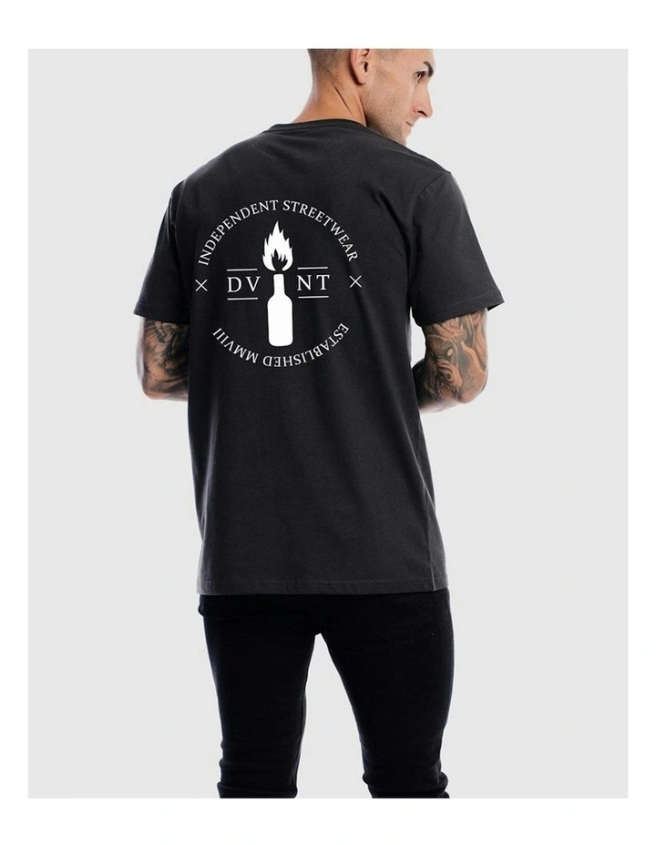 Emblem 2.0 Tee in Charcoal image 2