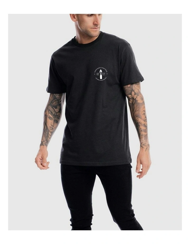 Emblem 2.0 Tee in Charcoal image 3