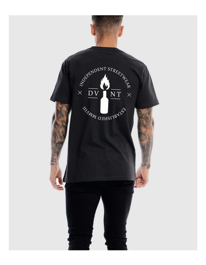 Emblem 2.0 Tee in Charcoal image 4