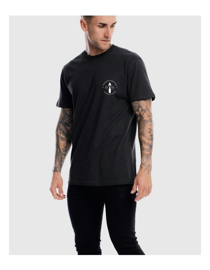 Emblem 2.0 Tee in Charcoal image 5