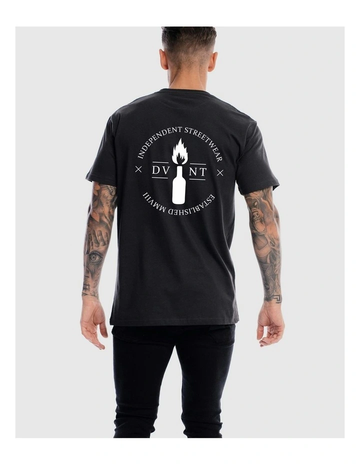 Emblem 2.0 Tee in Charcoal image 6