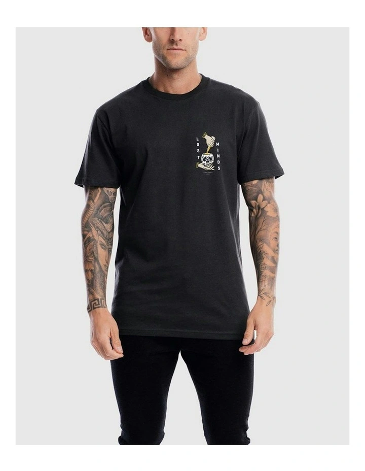 Lost Mind Tee in Charcoal image 1