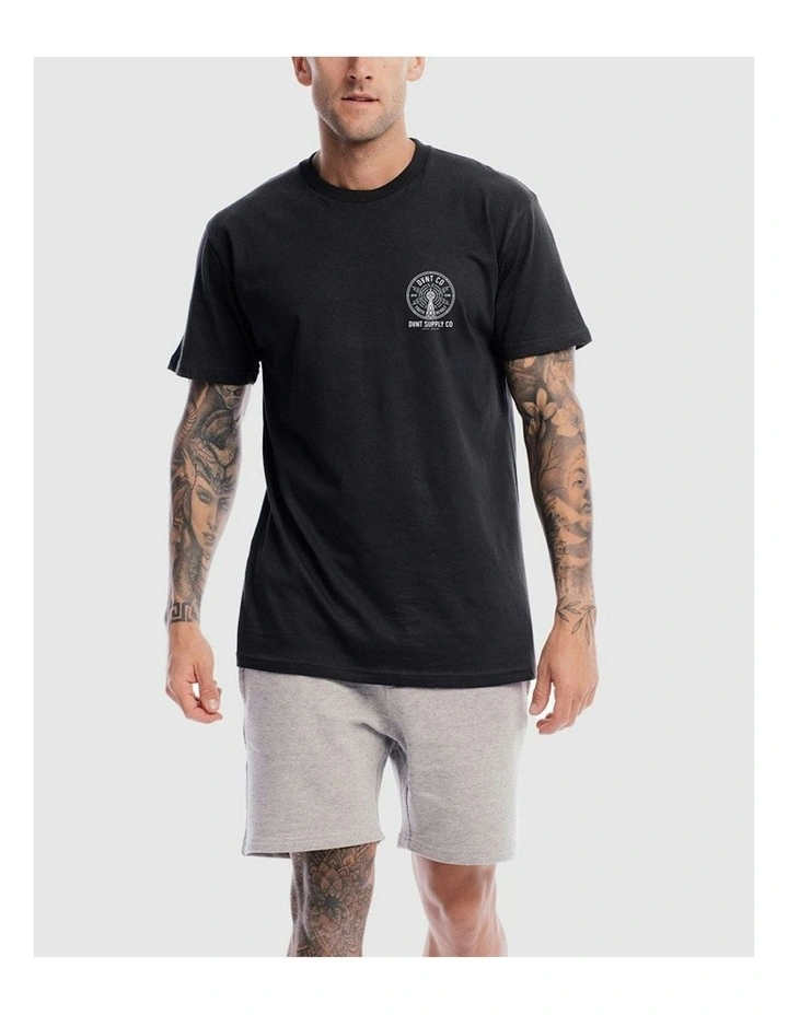 Radio Revolt Tee in Charcoal image 1