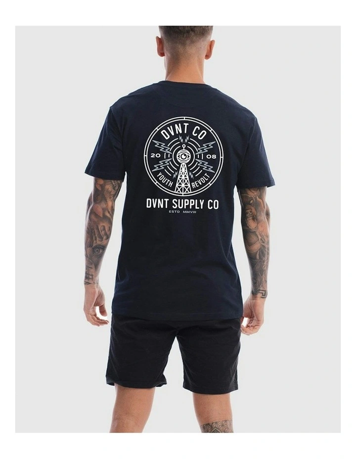Radio Revolt Tee in Ink image 2