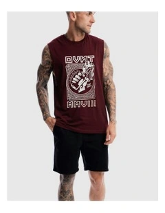 Revolution Tank in Burgundy