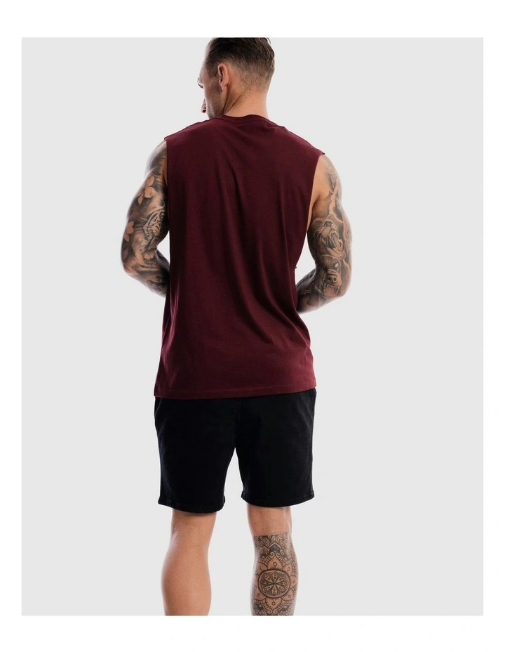Revolution Tank in Burgundy image 2