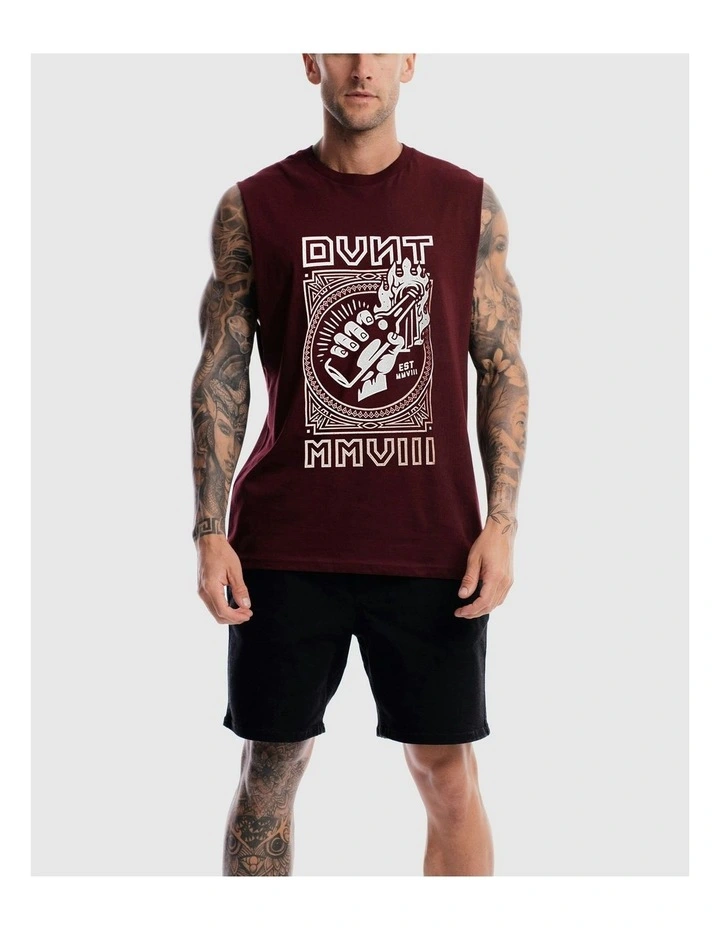 Revolution Tank in Burgundy image 3