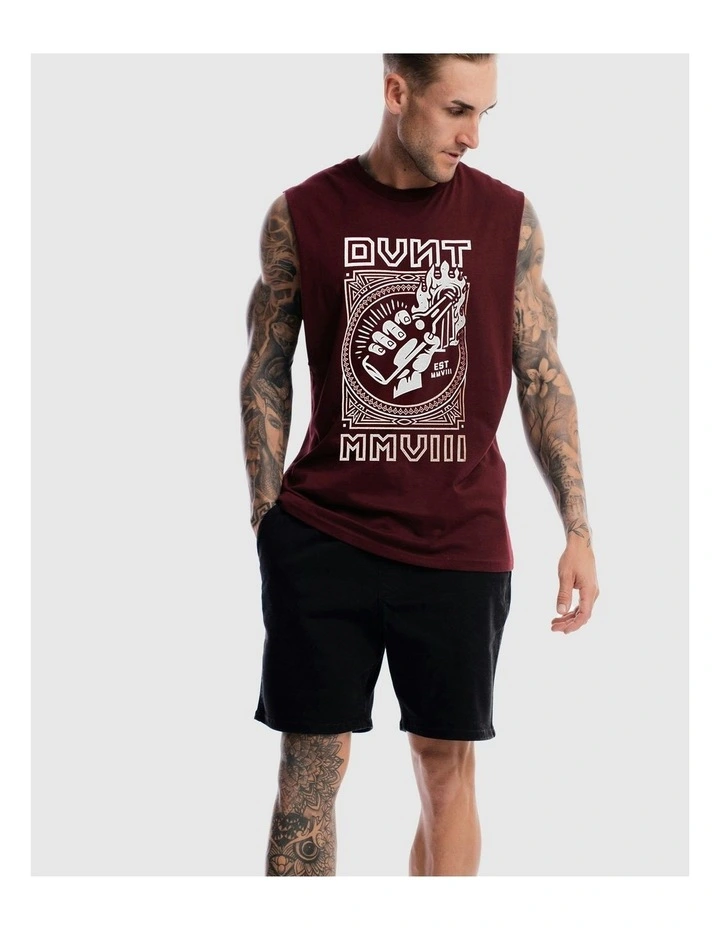 Revolution Tank in Burgundy image 5