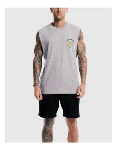 Always Chilled Tank in Grey Marle