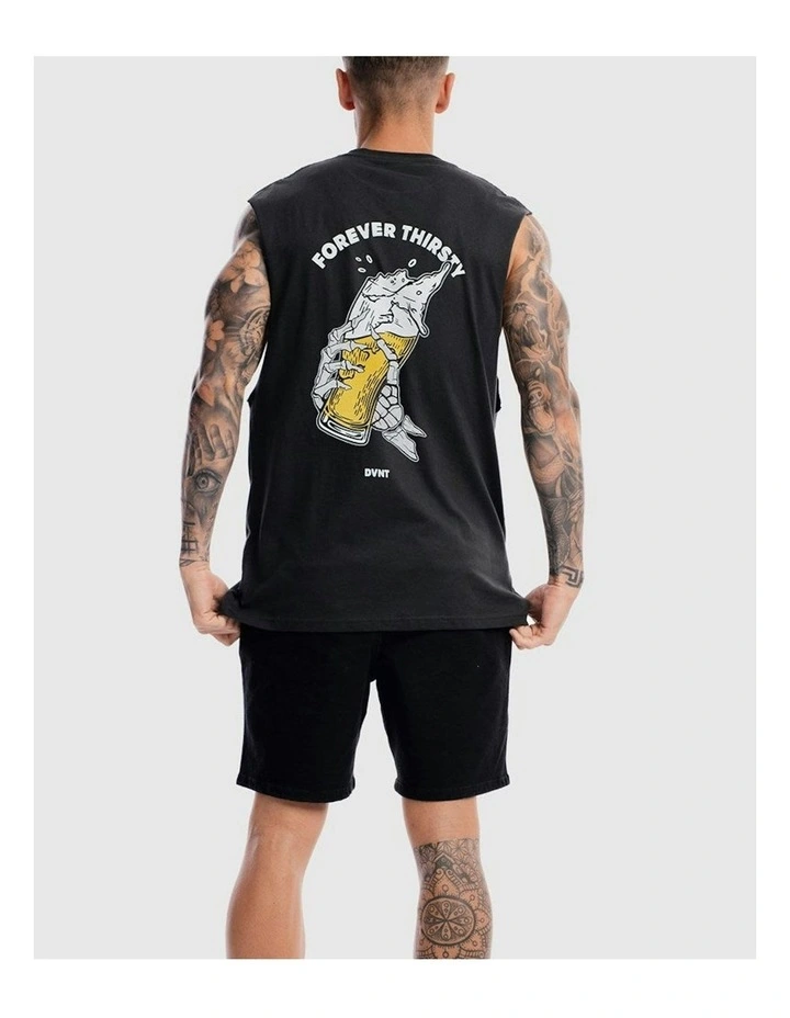 Forever Thirsty Tank in Charcoal image 2