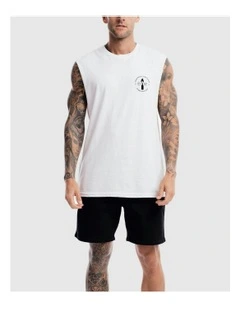 Emblem 2.0 Tank in White