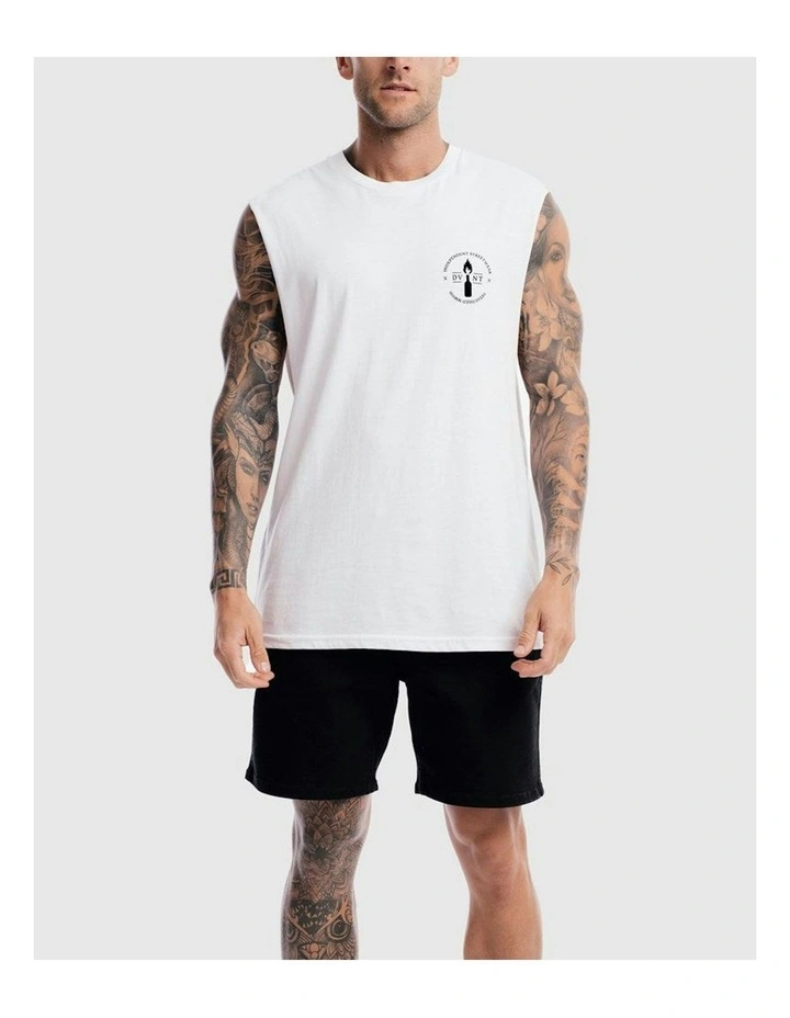 Emblem 2.0 Tank in White image 1
